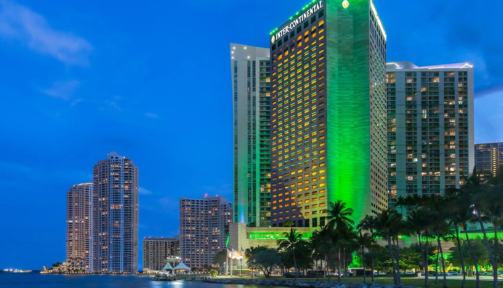 Buildings by the sea
