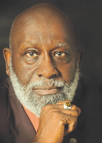 A closeup of a man